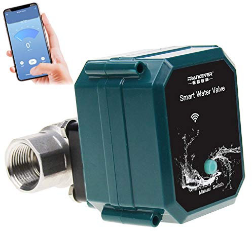 FROGBRO Zigbee Wasserventilsteuerung, Kabelloser Wassertimer Automatische Bewässerung Bewässerungstimer IP67 Wasserdicht, USB-betrieben, Steuerung per Smartphone, Kompatibel mit Alexa Google Home