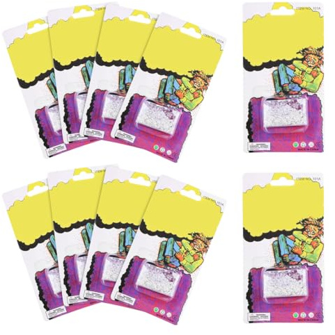 Veemoon 10 Pcs Juckreizpulver Streich Juckreiz Pulver Witz Streich Halloween Trick Prop Party Lustige Witztrick Vorräte für Witz Überraschung Aprilscherz Tag