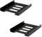 2 Pièces Métal 2,5 Pouces SSD à 3,5 Pouces SSD/HDD Kit de Montage de Disque Dur Interne SSD,Support pour Disque Dur,pour Disque Dur,Remplacement de Montage Haute Performance pour Disque Dur