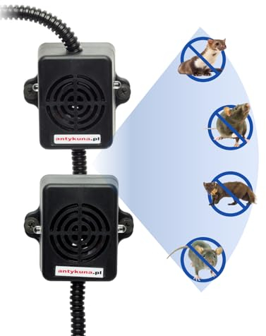 ANTIMARDER LUBERDA Repellente anti-topo per auto con funzione ON/OFF | Silenzioso ed efficace | Protezione contro le martore nel vano motore | Alta frequenza