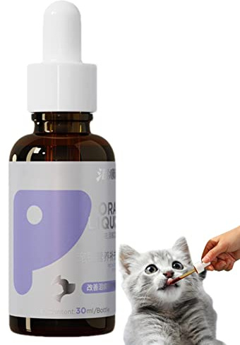 Eliminador de manchas de lágrimas para perros | Adecuado para mascotas Removedor de manchas de lágrimas de fórmula ,Limpiador de ojos de gato de 30 ml Reducir las lágrimas Rojo y la picazón