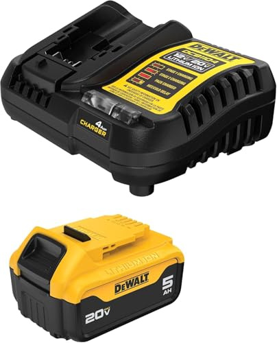 DEWALT Kit de Arranque de batería de 20 V máx. 5 Ah (DCB205C)