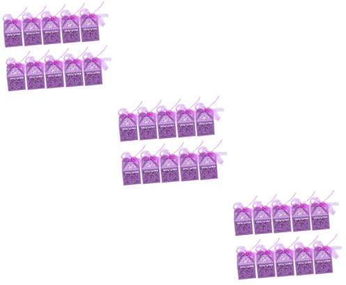 Gatuida 90 Stk aufbewahrungsdose storage boxes party supplies geburtstags mitbringsel papierbox bonbon box candy box hohl Aufbewahrungskiste schmücken t02 Süßigkeiten Box Violett