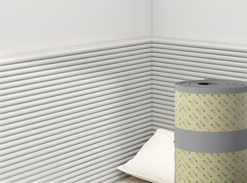 GZGLZDQ Paneles Decorativos para Pared, Esponja Cabezales Cama Matrimonio, Cabeceros Acolchados para Dormitorio, Sala De Juegos, con Protección contra El Calor Y El Frío(Gray,40cm x 2m)