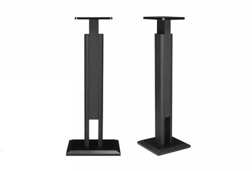 Monitor högtalarstativ Högtalarfäste Surround Sound Hylla Golvstativ Massivt trä Bokhylla Boxställ Trä HIFI-ställ Studio Monitorstativ(A,85CM)