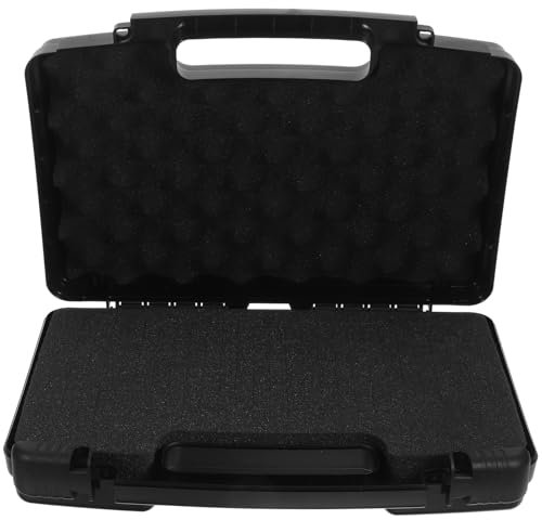 Alipis Boîte à Outils Rigide Avec Mousse Intérieure Coffret De Rangement Portable Pour Outils Pour Maison Atelier Et Bricolage