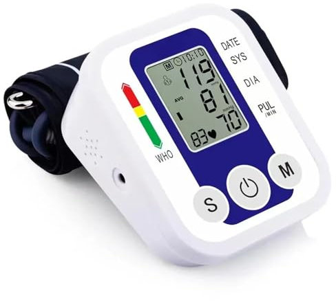 Blood Pressure Monitors, Blood Pressure Machine with 2x120 Records, Blood Pressure Monitor & Heart Rate Monitor, Blood Pressure Machines for Home Use Only, Cuff 22-32cm