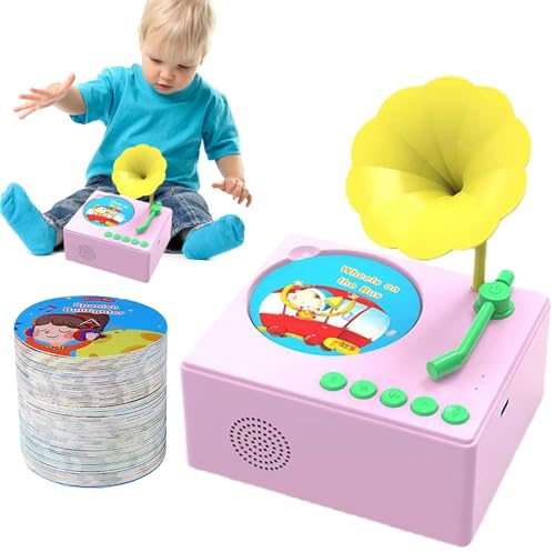Bébé - Gramophone, Jouet Musical | Jouet Gramophone pour , Lecteur de Musique Jouet pour Petits , phonographe Portable pour