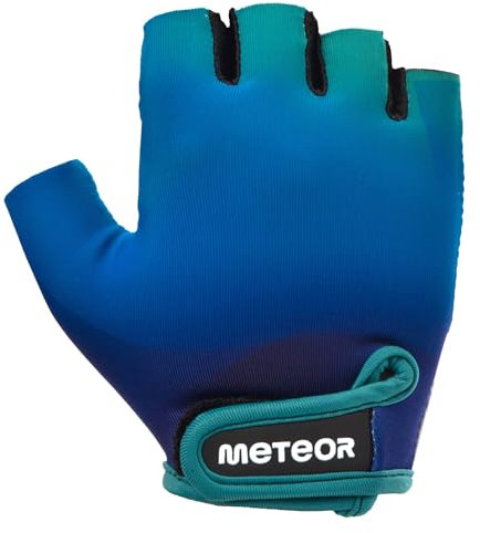 meteor Kinder Fahrradhandschuhe Bike Gel BMX Handschuh Jungen Fahrrad Handschuhe Mädchen radhandschuhe - Wandern radhandschuhe Kinder Damen Fahrrad Handschuhe Kinder Handschuhe Herren