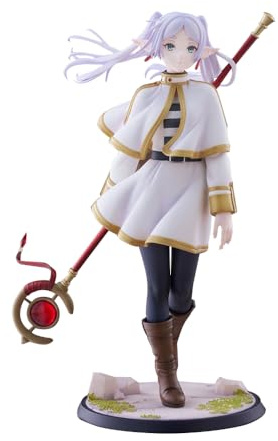 Zhongkaihua Frieren Fern Figure Frieren Anime Figurine d'action Forme de Bataille Modèle Position debout Statue Décoration de table Cadeaux