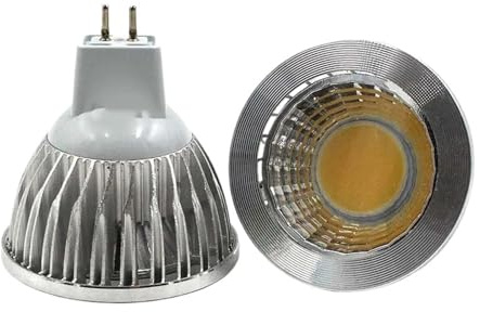 JrEam Lampe LED MR16 GU5.3 9W 12W 15W, projecteur à intensité Variable, Blanc Chaud et Froid, Lampe Mr 16 12V 220V(GU5 3 220v,Cold White_NO_6W)