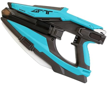 BOWTONG Pistola de agua eléctrica con efectos de niebla, pistola de agua de disparo rápido automática con luces estroboscópicas, pistolas Wa, rango de luz automática