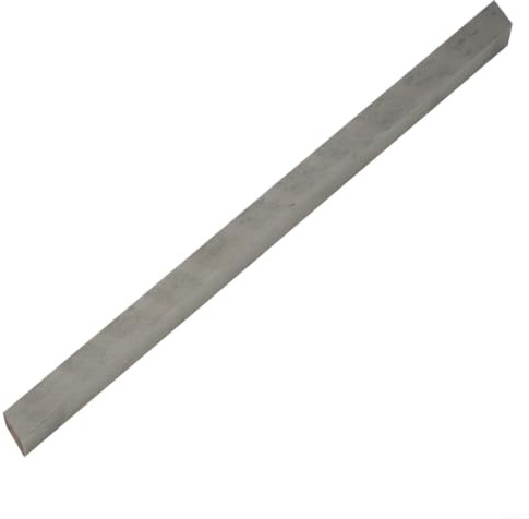 HSS Drehmeißel Vierkant Stahl Werkzeug für Drehmaschine Fräsmaschine Metallbearbeitung Hochleistungsstahl Graue Farbe 3x200mm(10 * 10 * 200)