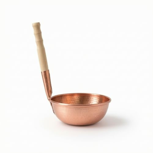 FytStycale Casserole En Cuivre Ustensile Cuisine Écologique Faitout pour Étudiants, Table