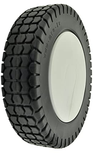 GREENSTAR - Komplettrad + Radkappe passend für HONDA Rasenmäher - Kunststoffrad mit Kugellager - Außen-Ø 200 mm/Achs-Ø 12,75 mm, schwarz