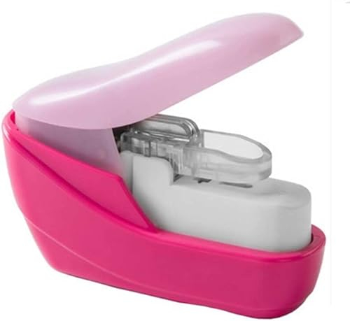 REJOON Hefter Büro Nadelfrei und nagelfrei Schülerbedarf Buchbestellung Handheld Mini (Color : A)