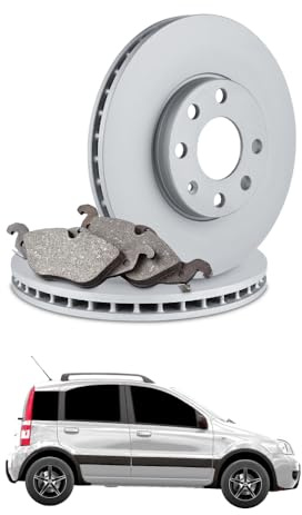 KIT FRENI ANTERIORI (PASTIGLIE E DISCHI) per FIAT Panda 1.2 LPG 44 kw anno 2009-2023