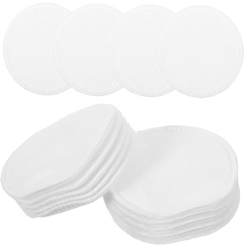 Homoyoyo Pad di Cotone per Struccare 200 Pezzi Morbidi e Usa e Getta, Spugne Tonde in Cotone a Tre Strati, la Cura della Pelle e Rimozione del Make-up