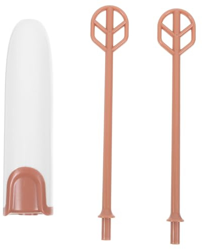 FONDOTIN Sbattitore Elettrico per Latte in Polvere con Asta Allungata Mixer Portatile Fili Strumento per Mescolare Latte e Bevande per Pappe e Svezzamento