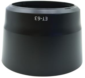 Ludom ET-63 Lens Hood Shade for EF-S 55-250mm f/4-5.6 i/s STM(Not for is or II), 58mm Lens Hood