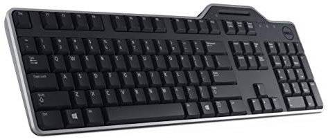 Dell KB813 Vertrieb Eur QWERTY Tastatur [US Version] (580-18366), Schwarz