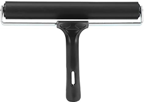 FTVOGUE Gummi brayer rullborste för block tryck konst hantverk oljemålning stämpling, inkverktyg 20 cm