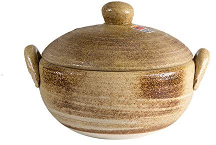 NO Ceramic hot meals cooked in a double boiler use of pot sukiyaki pot stew broth