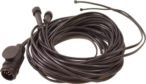 Anhänger - Kabelbaum - Kabelsatz - 13 polig - 5 Meter + 3 M DC Kabel - 2X Bajonettverbinder