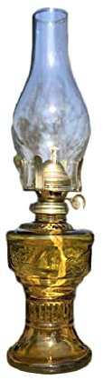 BOSUGE, Vintage Petroleumlampe Rustikal Alte Öllampe Kreative DIY Petroleumlampe/Braun (Color : Brown)