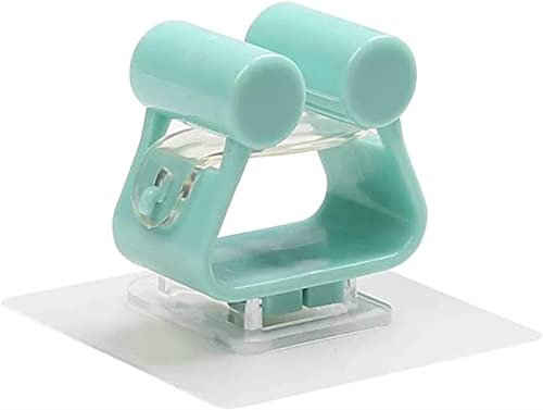 Tbkoly Support de pommeau de Douche Slider Clamp Holders, Compartiment caché Container Car Lighterhanger Rack Parapluie Stand Balai Outils de Cuisine Fixation Murale Durable Mop Brush