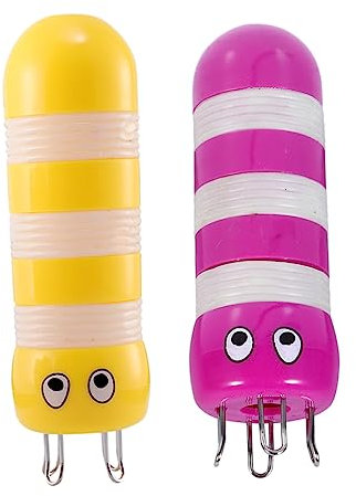 STOBOK 2St Seilstrickmaschine Strickset Auto-Bling Quilten Kabel Auto-Tools Häkelgarn Pullover Garn Wollstricker DIY Craft Strickwerkzeug flechten Suite Tapisserie Spule Webstuhl Plastik