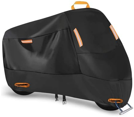 VODHXA Motorrad Abdeckplane Outdoor für Honda VFR 800 1998-2020, Wasserdicht Staubdicht Winterfest Motorradabdeckung, Motorradplane Motorrad Schutzhülle, Abdeckplane Motorrad