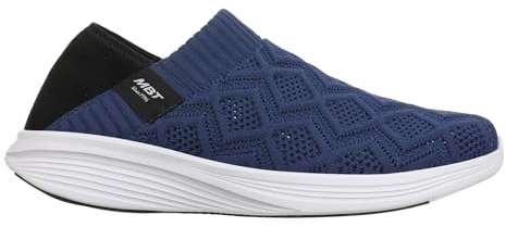 MBT M2600 Slip On Zapatillas de Deporte para Mujer sin Cordones. Deportivas Caminar Anatómicas y Cómodas. Calzado Fisiológico Confort y Estabilidad con Suela Curva. Sneakers Modernas.