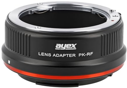 Objektivadapter kompatibel med Pentax PK bajonettobjektiv passar Canon EOS R Mount EOS R-PK