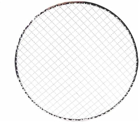 NHJSDLLMNZ Cable eléctrico 5 bandejas Multiusos for Barbacoa, Redondas y Desechables, de Malla de Alambre, Ideales for restaurantes y Tiendas de Barbacoa.(28CM)
