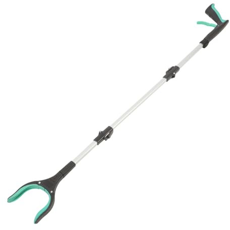 CIMAXIC Raccoglitore Rifiuti Pieghevole Ergonomico con Maniglia Antiscivolo Strumento per Difficili per Pulizie Domestiche e Spazi Ristretti