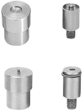 Rivets Hand Press Tool Snapped Fasten Leather Craft Moulds Rivets Installation Tool Easy to Use for Craft Enthusiasts Rivet Button Installation Molds Practical Fasteners Snaps Dies Press Moulds