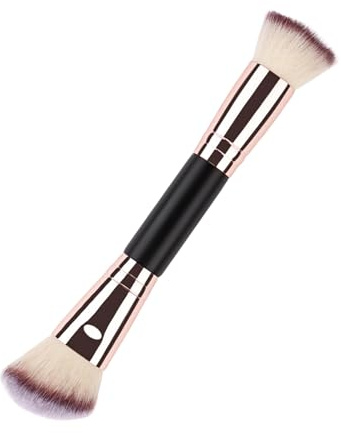 Brocha correctora, Brocha de maquillaje de doble punta Brocha para sombra