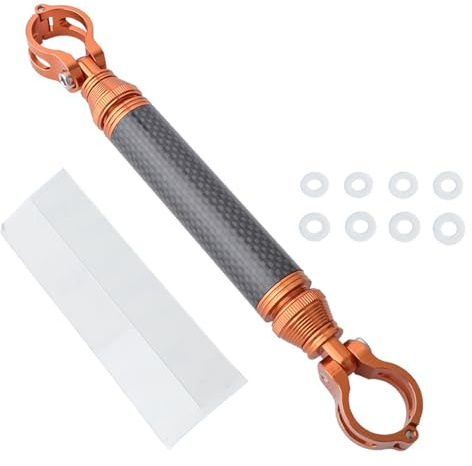 Hangsu Quick Release Lenkerhalterung für Fahrradzubehör inklusive Licht und Telefon und Halterung Schnellspanner Halterung für Fahrrad inkl. und Telefon Features Werkzeuglose Installation