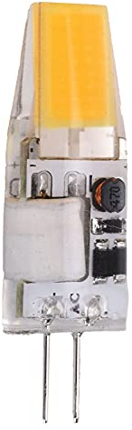 Garosa Lámparas LED G4, Bombillas LED G4 de 5W 12V 600LM reemplazo para lámparas halógenas para candelabro Lámpara de techo Lámpara de pared Lámpara de mesa(Blanco frio)