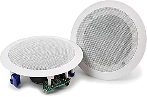 KIT 2 pz CASSE DA INCASSO AUDIO PER SOFFITTO FILODIFFUSIONE SPEAKER ALTOPARLANTE