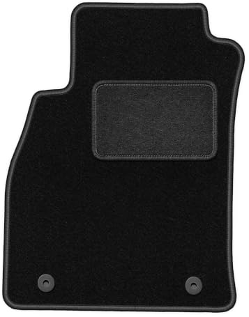 Velours-Fahrermatte passend für Opel Insignia A 2008-2017, Schwarz, LUX | passend für Limousine/Kombi/Grand Tourer/Liftback; Velours-Teppich (Polypropylen), ca. 6,5 mm