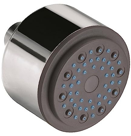 Daloual - 1 x Design Duschkopf/Brause mit Antikalk-Düsen hochwertig verchromt, 1/2 Zoll