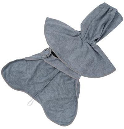 Housoutil Badetuch Für Hunde Schnelltrocknendes Hundehandtuch Wasserabsorbierendes Haustier-Badetuch Mit Gummiband Und Taschen Für Hand Geeignet Für Mittelgroße Und Große Hunde