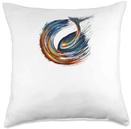 Flight of the Boomerang Throw Pillow
