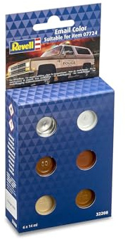 Revell 32208 I Enamel Paints I Email Color Set I Stranger Things 1985 Chevrolet K5: ST (6x 14ml)