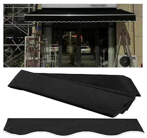 Tessuto di ricambio per tenda da sole retrattile, tela parasole in poliestere, Traspirante Frangisole Frangivento per Pergola Copertura Solare, Tessuti per Tende da Sole Ombreggiante Gazebo(4x3m(13.1x