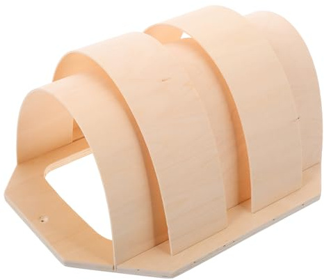 HEALLILY Leichter Holz-Lampenschirm für Sauna-, dekorative Bildschirm-Leuchte, weiches, entspannendes Licht, elegantes, einfache Installation, vielseitige Passform für verschiedene Modelle