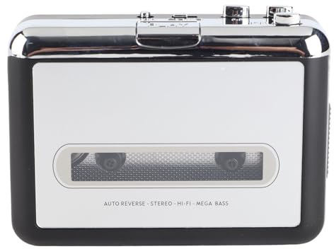 Yechiry Convertitore di Cassette Convertitore Portatile da Cassetta USB a MP3 per Vecchio Lettore Musicale a Nastro, con Cuffie per Viaggi e Uso Domestico