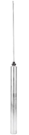 Spacnana Antorcha de Goteo de Doble Fondo, Tanque de Hierro Fundido de 1 Litro con Tubo de Boquilla, Antorcha de Goteo Resistente para Ignición Forestal Salvaje, 4-8 KM/H
